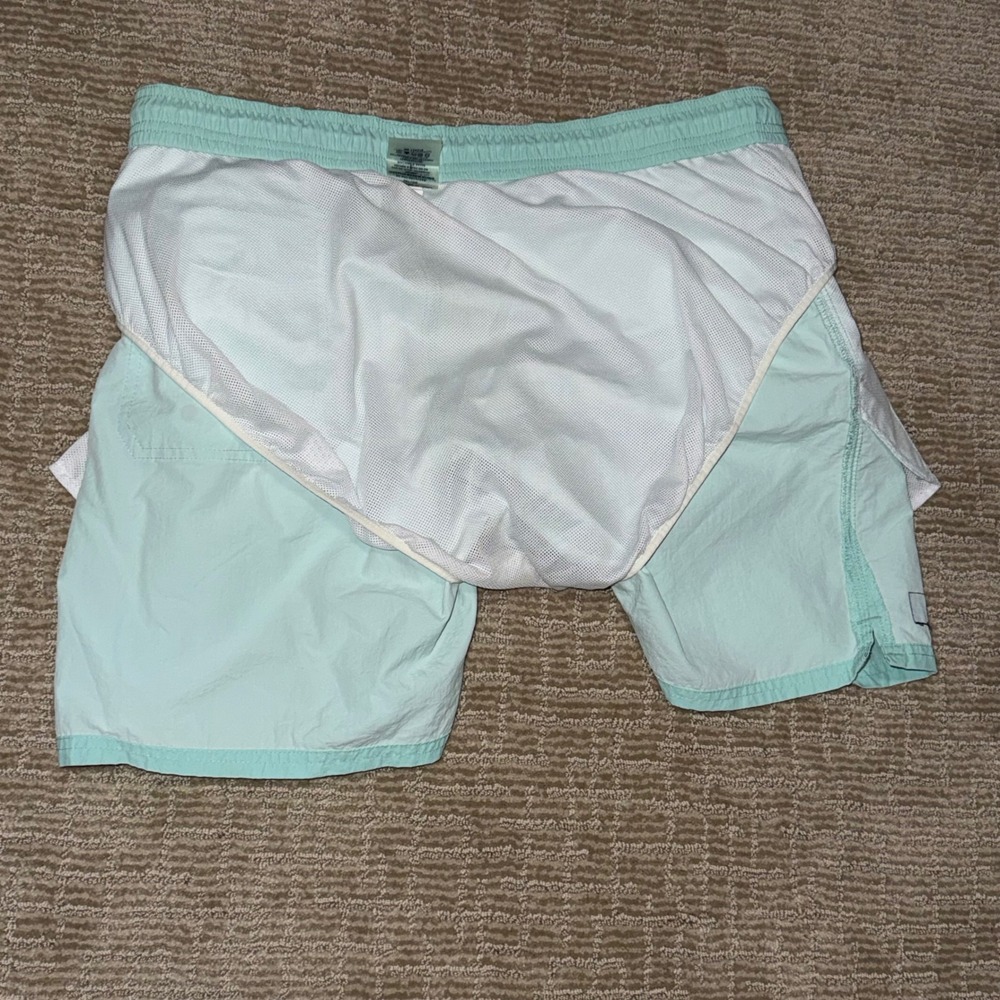 Vineyard Vines Swim Trunks Men L Mint Green EUC Mesh Lined Drawstring Beach - Picture 9 of 9